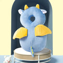 Children's anti-fall head protection pillow for toddlers learning to walk – breathable cotton safety pad