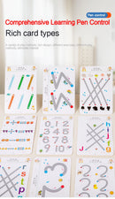 Magical Tracing Workbook for Kids Reusable Handwriting Practice & Drawing Educational Copybook