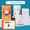 Magical Tracing Workbook for Kids Reusable Handwriting Practice & Drawing Educational Copybook