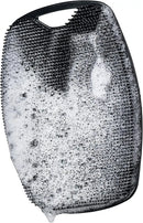 Soft Silicone Body & Facial Scrub Brush – Handheld Exfoliating Shower Brush for Gentle Skin Massage