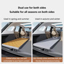 Car Travel Bed – Foldable Non-Inflatable Rear Seat Sleeping Pad with Pillow for Camping & Office Rest
