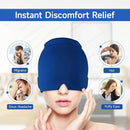 Hot and Cold Therapy Head Massager Cap for Migraine and Headache Relief