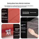 Multifunctional Car Blanket Pillow – Leather Cushion Quilt for Travel and Interior Comfort