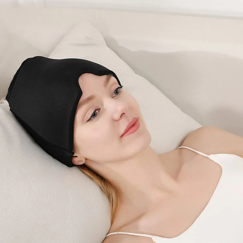 DUTRIEUX Hot and Cold Therapy Head Massager Cap for Migraine and Headache Relief