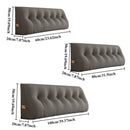 Triangle Headboard Pillow – Plush Long Bed Cushion for Back Support & Bedroom Decor