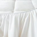 Waterproof breathable mattress protector fitted sheet with elastic band for home hotel  use