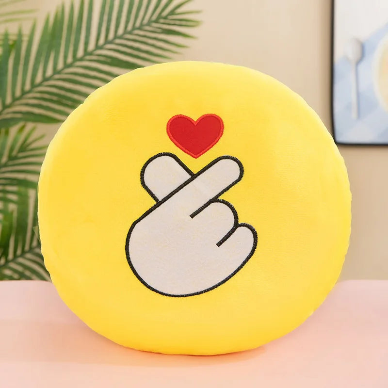 Cute Plush Napping Pillow – Funny Face Emotional Cushion for Kids & Adults-32cm