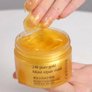24K Gold Face Cream Collagen Moisturizer – Hydrating, Nourishing, Firming Night Mask RESTFUL