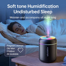 180ML Mini Air Humidifier – USB Aroma Diffuser, Essential Oil Purifier, Mist Maker for Car & Home