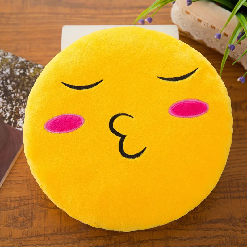 Cute Plush Napping Pillow – Funny Face Emotional Cushion for Kids & Adults-32cm