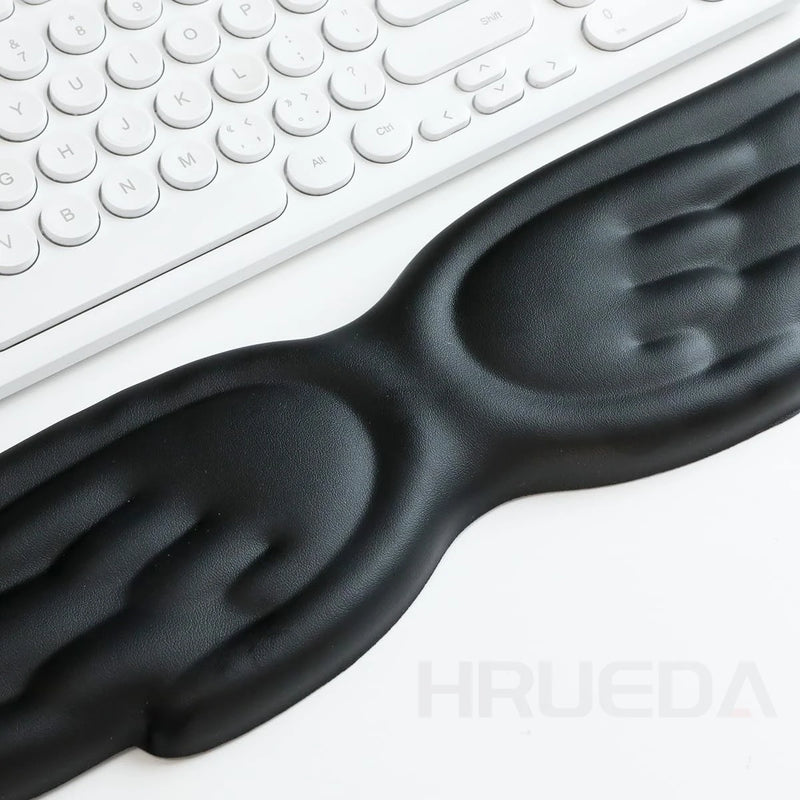 Cloud Keyboard & Mouse Pad with Wrist Rest – Ergonomic Memory Foam Support for Office & Gaming