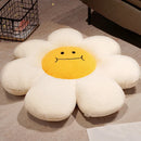 Sunflower sitting cushion – plush decorative pillow for sofa, office, and home décor