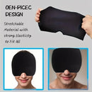 Migraine relief cap gel hot and cold therapy ice hat for headache, stress and pressure relief