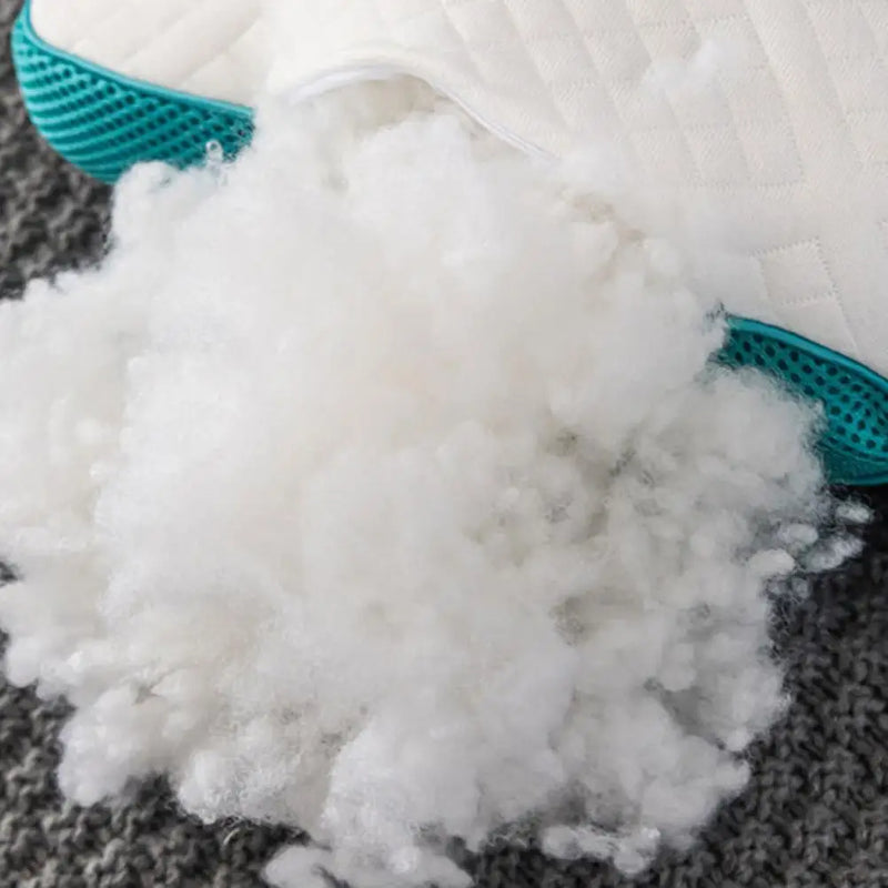 Ergonomic memory foam neck support pillow for side, back and stomach sleepers