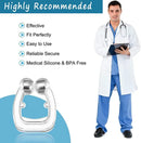 Anti-Snoring Magnetic Nose Clips – Silicone Sleep Aid for Easy Breathing & Apnea Relief