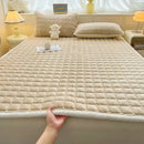 Winter Warm Velvet Mattress Topper – Thick Bed Mattress Cover & Tatami Floor Mat