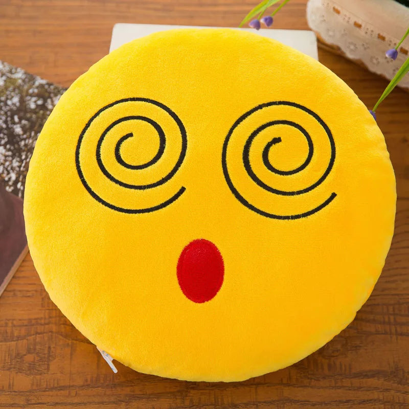 Cute Plush Napping Pillow – Funny Face Emotional Cushion for Kids & Adults-32cm