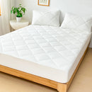 Waterproof breathable mattress protector fitted sheet with elastic band for home hotel  use