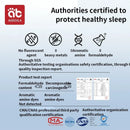 AIBEDILA Baby Pillow | Orthopedic Neck Support Travel Pillow for Kids 1-3 Years