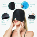 Ice Hat Eye Mask – Migraine Relief Hat with Gel Hot & Cold Therapy
