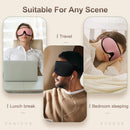 3D Sleep Eye Mask for Sleeping Mask Sleeping Aid for Travel
