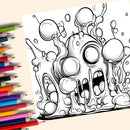 Joint Graffiti Coloring Book for Adults – Creative Art Therapy & Relaxation