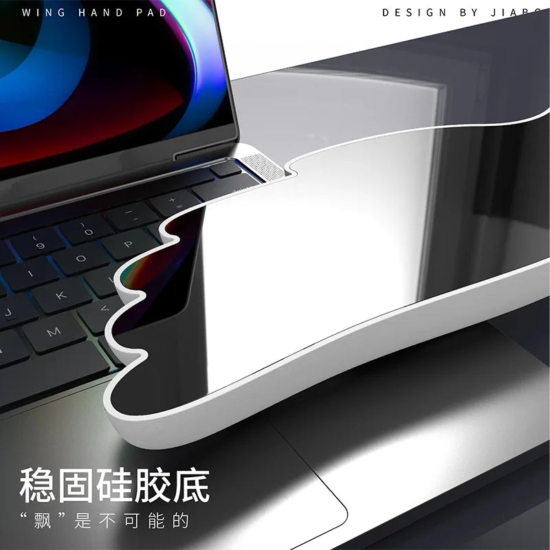 Cloud Keyboard & Mouse Pad with Wrist Rest – Ergonomic Memory Foam Support for Office & Gaming