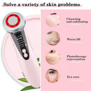 Facial Massager – Skin Rejuvenation, Face Lift, Wrinkle Removal & Whitening Tool 4-in-1 RF EMS