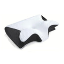 Sleep memory pillow butterfly memory foam neck pillow for cervical support, side and stomach sleeper