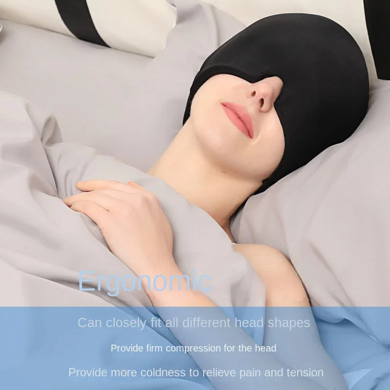 DUTRIEUX Hot and Cold Therapy Head Massager Cap for Migraine and Headache Relief