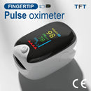 Medical Portable Fingertip Pulse Oximeter – Accurate Finger Oxygen Monitor with TFT Screen