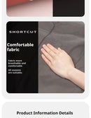 Multifunctional Car Blanket Pillow – Leather Cushion Quilt for Travel and Interior Comfort