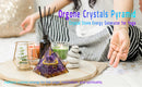 Natural Crystal Energy Pyramid – Peridot & Amethyst Reiki Healing Chakra Decor