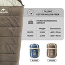 Naturehike MJ300 & MJ600 Lightweight Mummy Sleeping Bag – Outdoor Camping & Winter Warmth