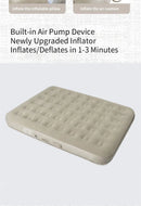 Double Inflatable Air Mattress With Built-in Pump Self-Inflating Camping Bed for Outdoor Indoor Use
