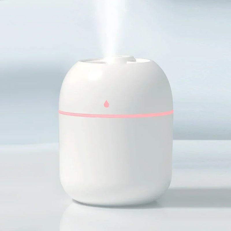 CAR AIR FRESHENER LED HUMIDIFIER DIFFUSER – PORTABLE AROMATHERAPY FOR CARS AND HOMES