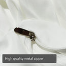 Dakimakura hugging pillowcase 50x150cm or 50x160cm white body pillow cover with zipper