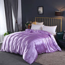 LUXURY SATIN DUVET COVER HIGH DENSITY FABRIC WITH SILKY RAYON FEEL FOR HOME  HOTEL USE FEI ZHI TIAN