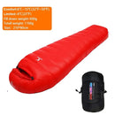 Winter Down Sleeping Bag – Lightweight Goose Down Camping Bag for Cold Weather