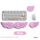 Cloud Keyboard & Mouse Pad with Wrist Rest – Ergonomic Memory Foam Support for Office & Gaming