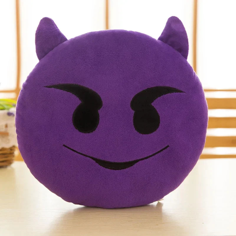 Cute Plush Napping Pillow – Funny Face Emotional Cushion for Kids & Adults-32cm