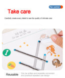 Magical Tracing Workbook for Kids Reusable Handwriting Practice & Drawing Educational Copybook