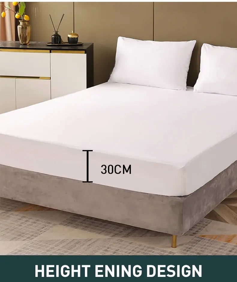 Waterproof Mattress Protector – Breathable & Noiseless Fully Fitted Cover