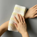 Japanese exfoliating bath towel ultra-long back scrubber with dual-sided shower washcloth
