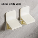 Perforation-free bathroom footstool and body-cleaning aid with non-slip design for easy foot care