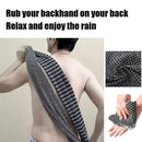 Japanese exfoliating bath towel ultra-long back scrubber with dual-sided shower washcloth