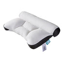 Ergonomic memory foam neck support pillow for side, back and stomach sleepers