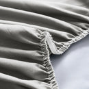 Waterproof Fitted Sheet Mattress Protector – Breathable, Anti-Dust Mite,  Polyester Cotton Bedding