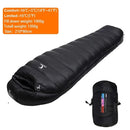 Winter Down Sleeping Bag – Lightweight Goose Down Camping Bag for Cold Weather