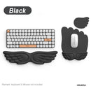 Cloud Keyboard & Mouse Pad with Wrist Rest – Ergonomic Memory Foam Support for Office & Gaming